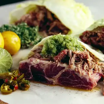 Pulled Pork Taco's met Citrus Salsa