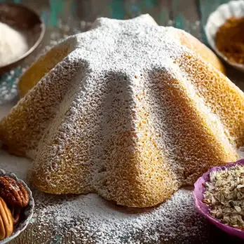 Worteltaart met Pijnboompitten en Mascarpone