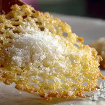 Knapperige Parmezaanse Kaaschips
