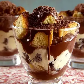Italiaanse Panettone Trifle