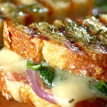 Panino met Prosciutto en Fontina Kaas
