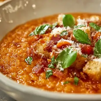 Italiaanse Pappa al Pomodoro Soep
