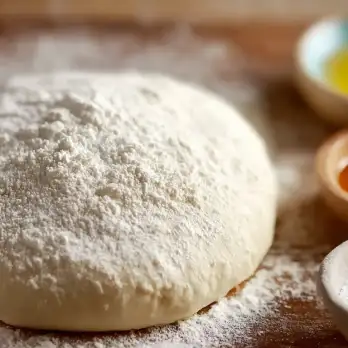 Zelfgemaakte Pizza Bodem Met Honing