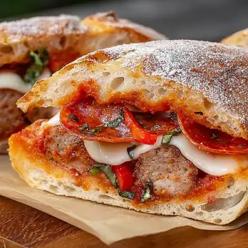 Italiaanse Pizza Panini
