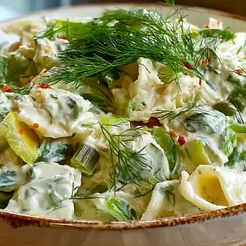 Frisse en Kruidige Pastasalade voor de Picknick