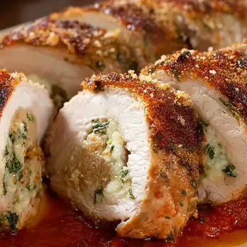 Varkensbraciole Gevuld met Kaas en Kruiden