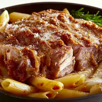 Romige Penne met Varkensragout