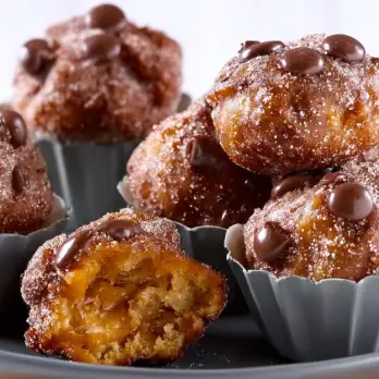 Zeppole met Pindakaasvulling