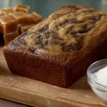 Pindakaas Karamelcake