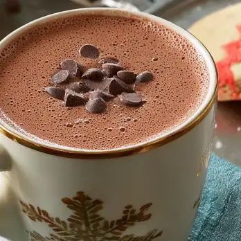 Ultieme Drievoudige Chocolade Warme Chocolademelk