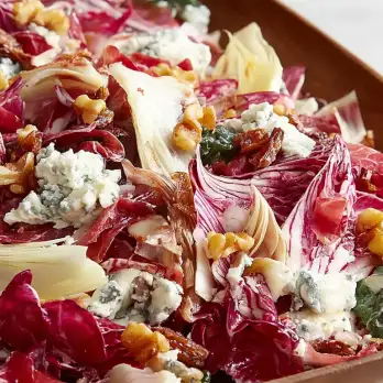 Italiaanse Chop Chop Salade met Gorgonzola en Prosciutto