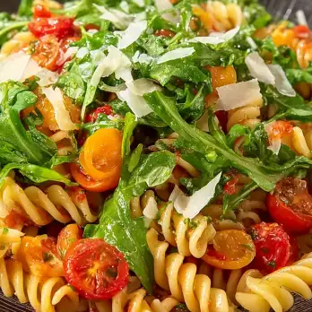 Tricolore Pastasalade met Rucola en Provolone