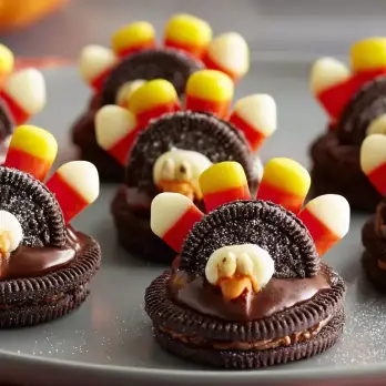Chocolade en Snoep Kalkoentjes voor Thanksgiving