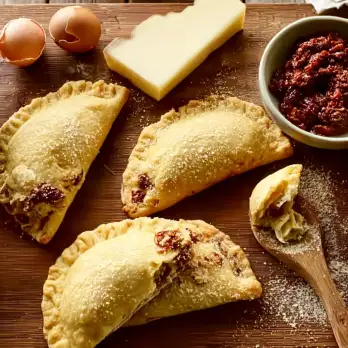 Drie-Kazen-Artisjok Calzones