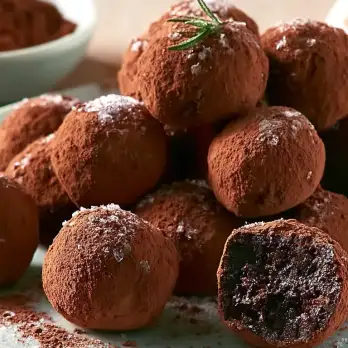Tijm en Merlot Truffels