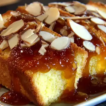 Knapperige Mascarpone Amaretto Cake