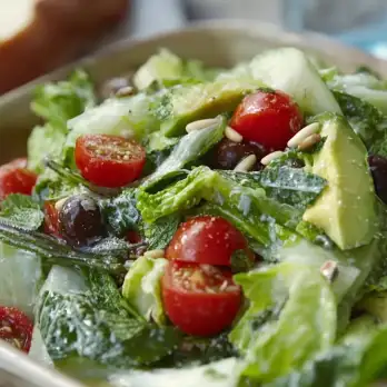 Frisse Tomaat, Avocado en Escarole Salade