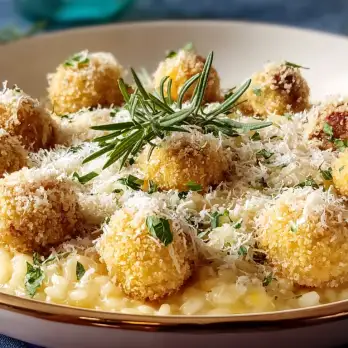 Italiaanse Risottoballetjes met Vulling