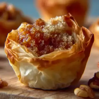 Mini Baklava: Krokante Notendessertjes