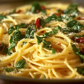 Pittige Spaghetti Aglio e Olio