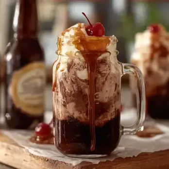 Root Beer Float Bar met Alcoholische Twist