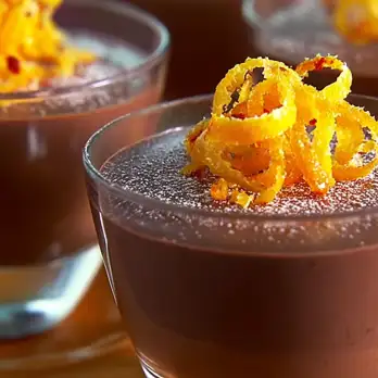 Pittige Chocolade Budino