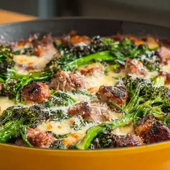 Pittige Italiaanse Skillet Lasagna