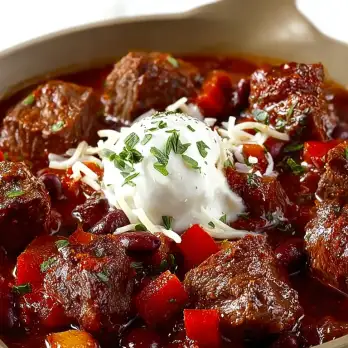 Chili met Rookworst en Bourbon