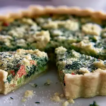 Gerookte Zalm, Rucola en Geitenkaas Quiche