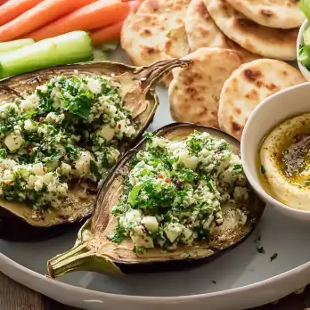 Rookachtige Aubergine Dip