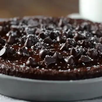 Glutenvrije Skillet Brownie