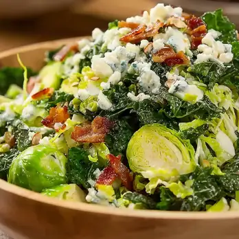 Boerenkool Salade met Gorgonzola en Spek