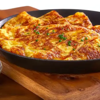 Koreaanse Kimchi Pannenkoek