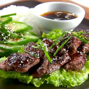 Koreaanse BBQ Rundvlees Wraps