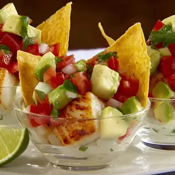 Frisse Halibut Ceviche Salade