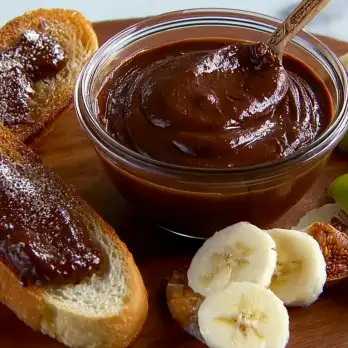Zelfgemaakte Chocolade-Hazelnootpasta