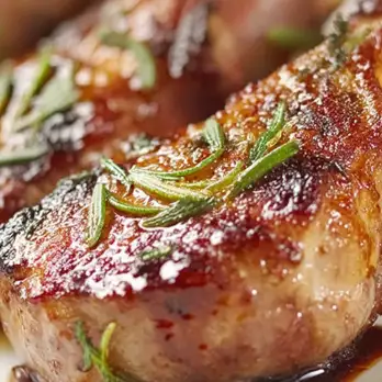 Honing-Balsamico Lamskoteletjes