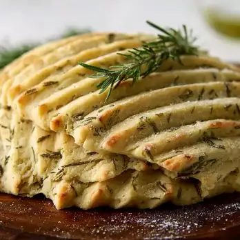 Kruidig Plattelandsbrood met Rozemarijn en Tijm