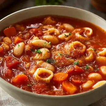 Pittige Italiaanse Tomatensoep