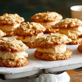 Amaretto Chocoladechip IJssandwiches