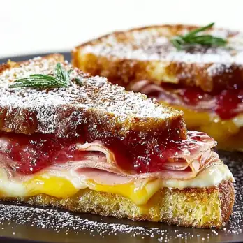 Italiaans Monte Cristo Sandwich