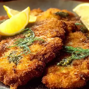 Klassiek Kalfschnitzel Milanese