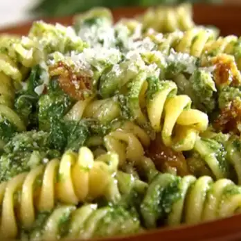 Fusilli met Pittige Spinaziepesto