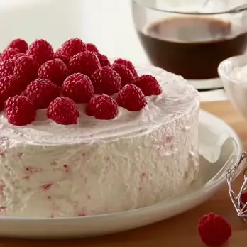 Bevroren Meringue Frambozentaart