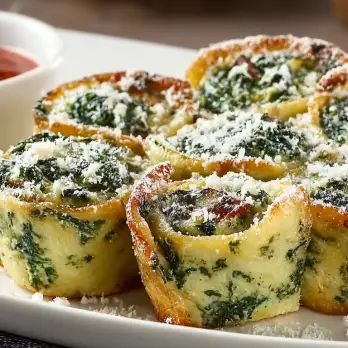 Pasta Rollatini met Spinazie en Ricotta