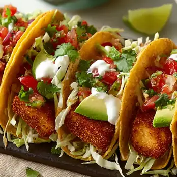 Krokante Mini Tofu Taco's