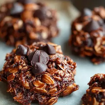 No-bake Chocolade Havermoutkoekjes