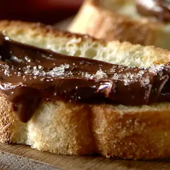 Romig Nutella Broodje