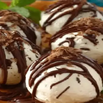 Mint Chocolade Meringues