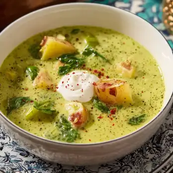 Romige Rucola Vichyssoise Soep